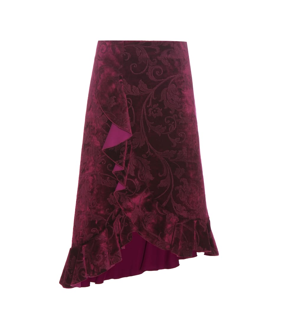 Lanvin Rock aus geprägtem Samt