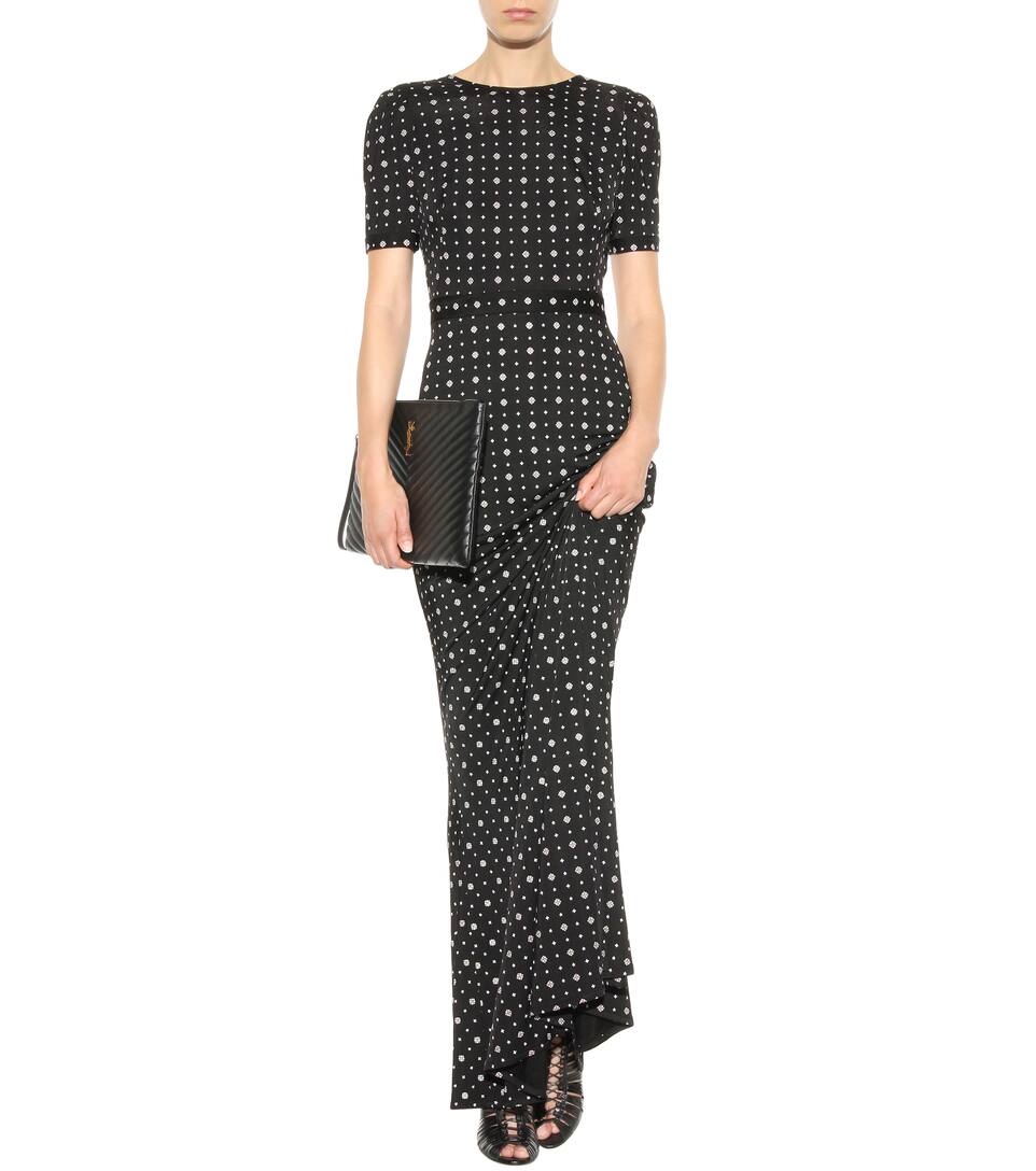 givenchy printed maxi dress llack modesens givenchy printed maxi dress llack modesens