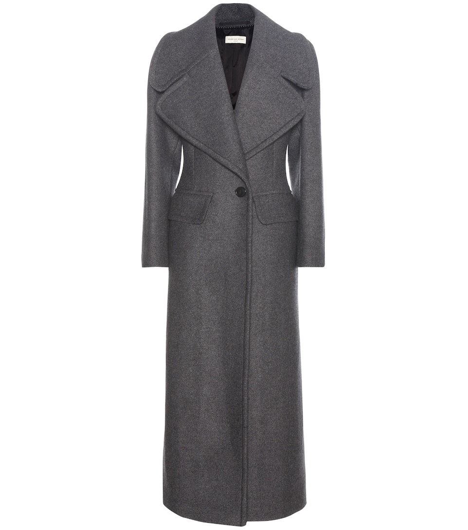 Dries Van Noten Mantel aus Wolle