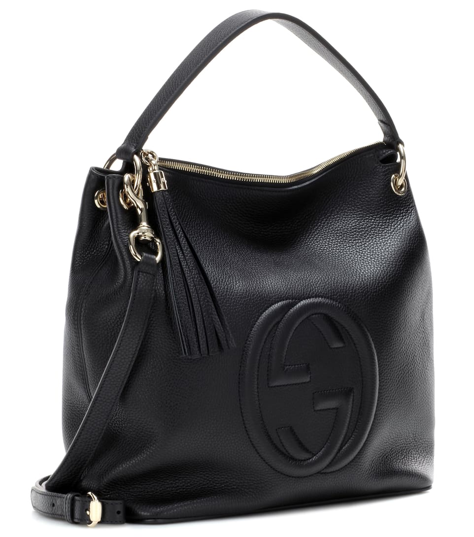Gucci White Soho Leather Shoulder Bag Literacy Basics