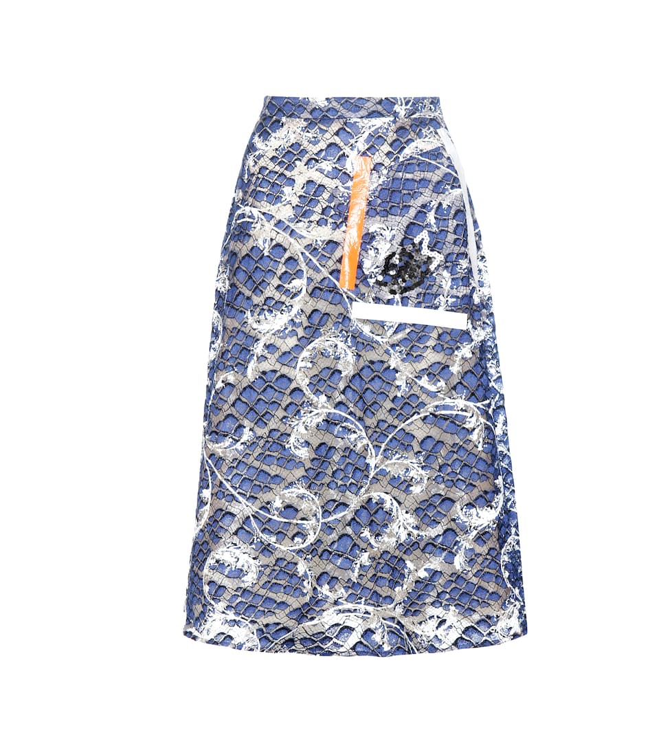 Christopher Kane Verzierter Rock aus Spitze