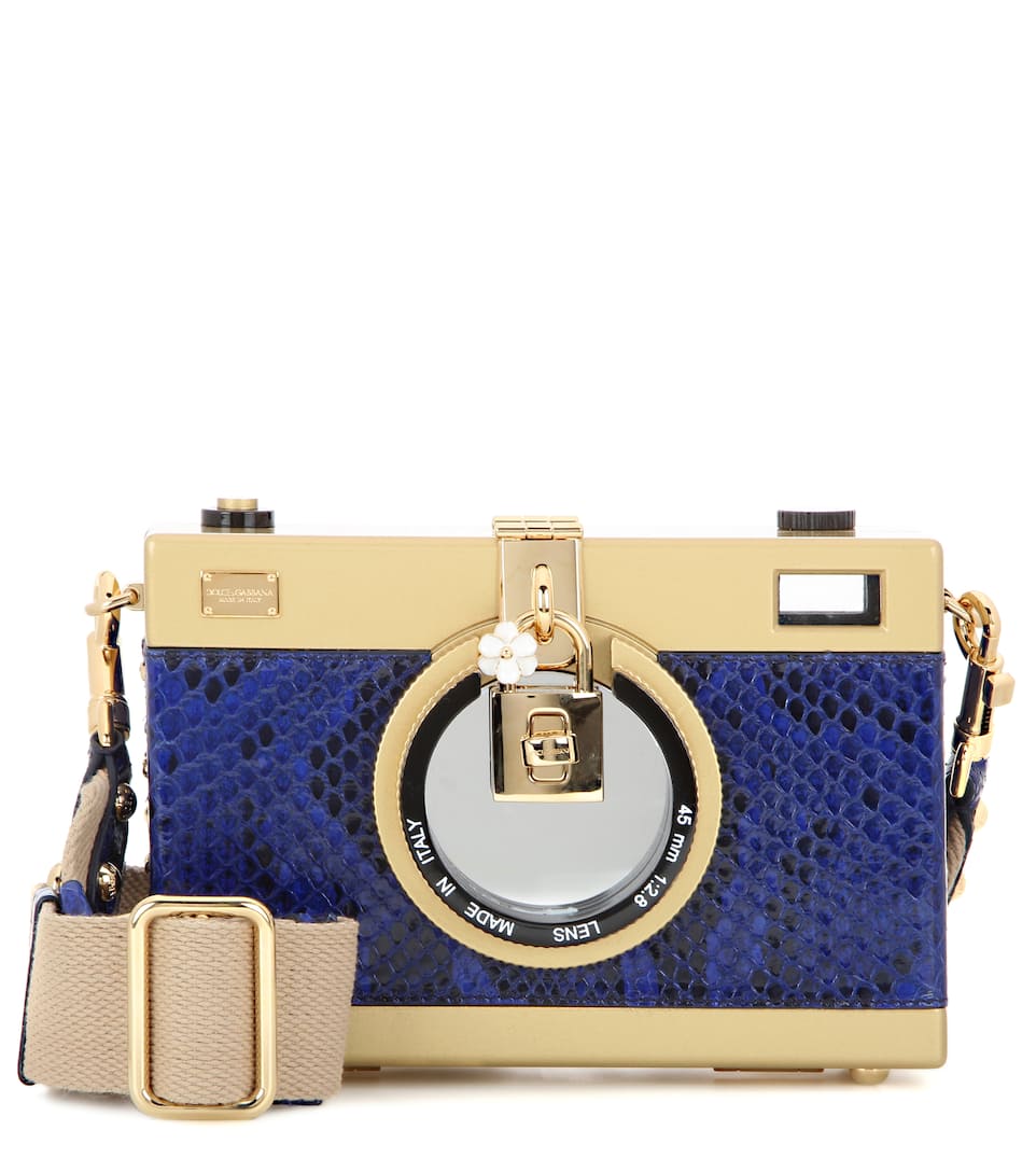 Camera Case snakeskin shoulder bag Luxury Fashion for