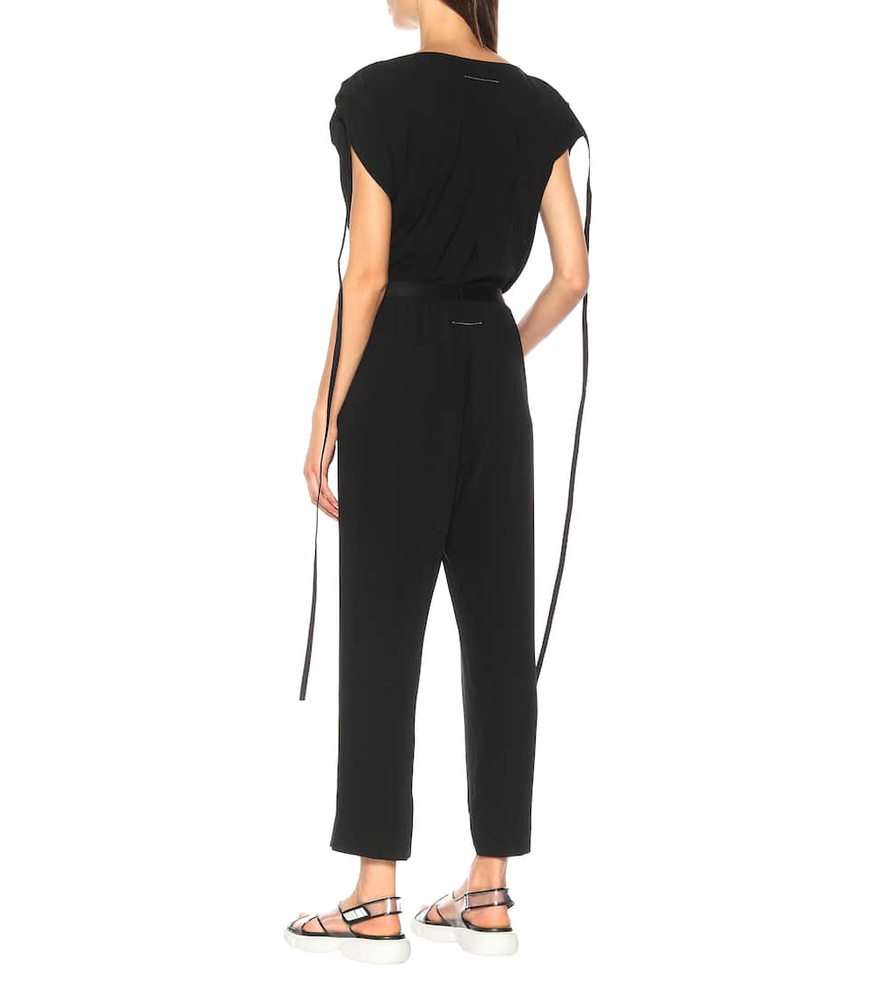 Taille Crêpe Maison En Artnbsp;p00398568 MargielaN° Pantalon Haute Évasé Mm6 À dBQCWrxoe