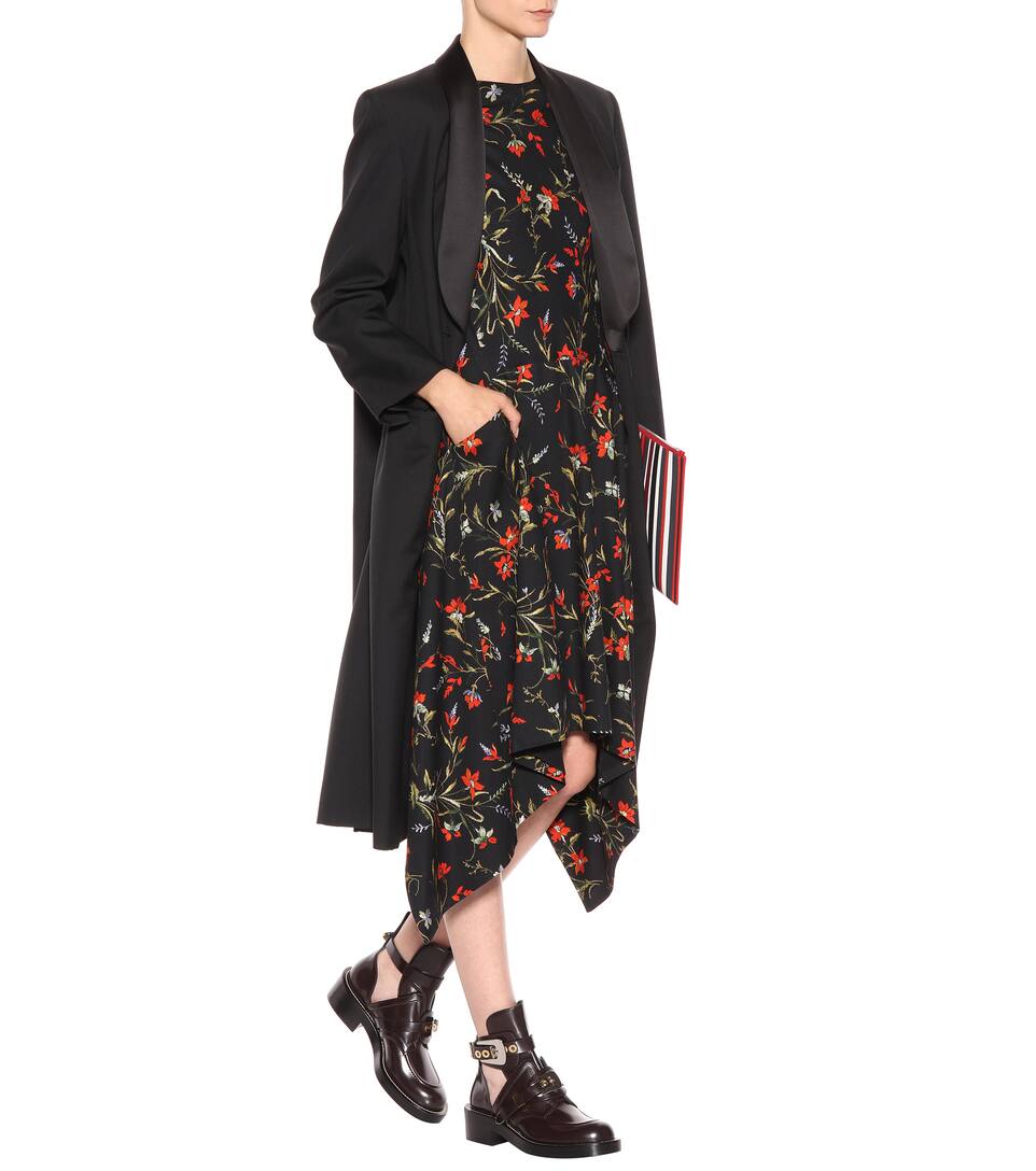 BALENCIAGA CEINTURE LEATHER DERBY BOOTS