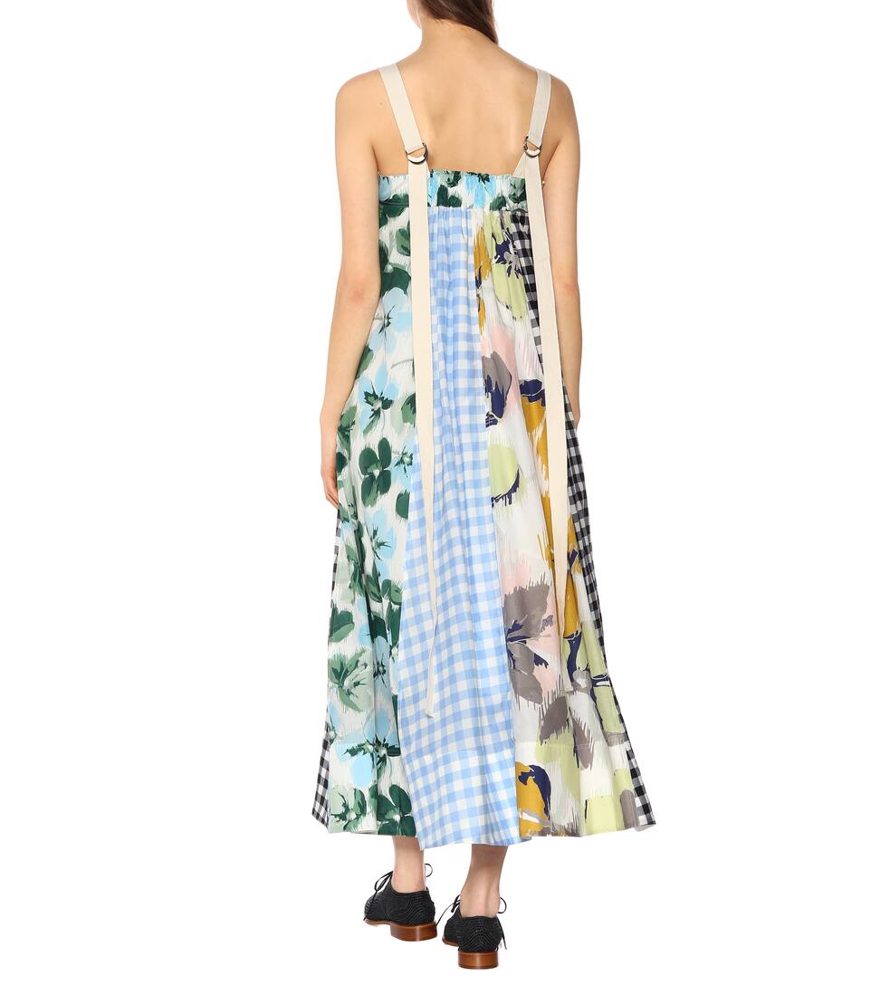Bridget En Artnbsp;p00360826 N° Soie Robe ImprimésLee Coton Mathews Et Mytheresa com Longue OkuTwlZiPX
