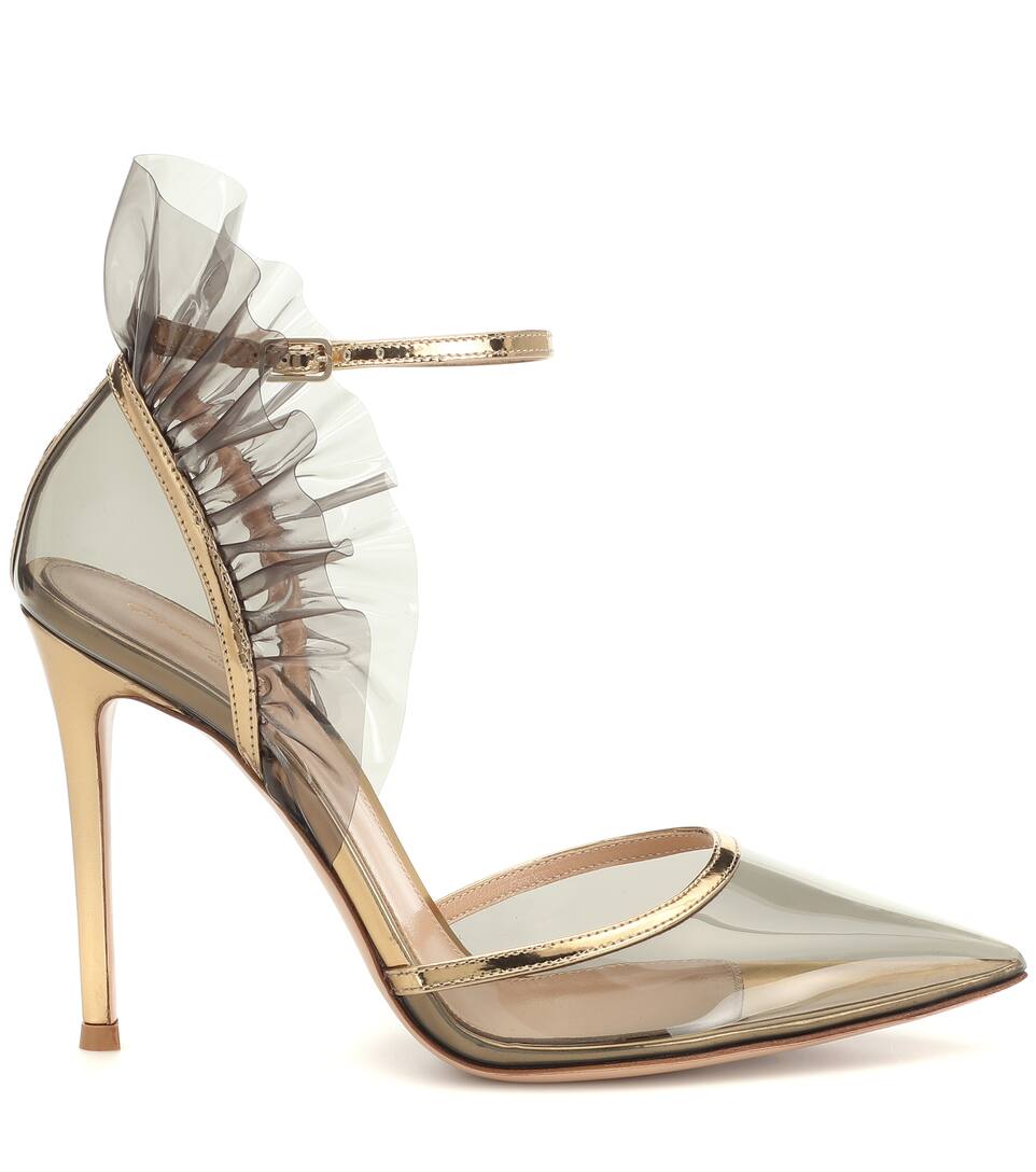 Gianvito Mit Metallic nrnbsp;p00411386 leder RossiArt Pumps vmN80wOn
