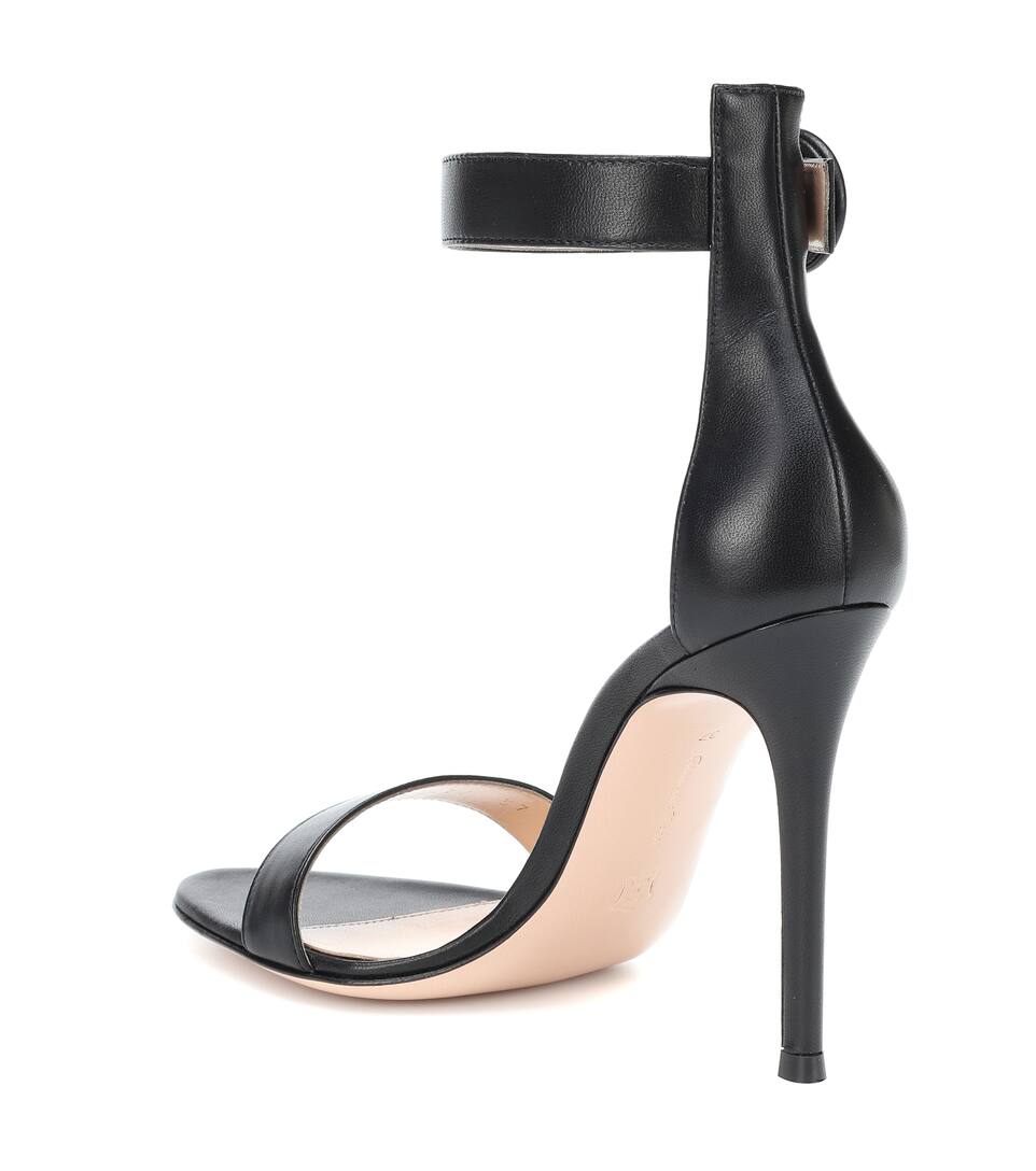 com nrnbsp;p00266758 105 RossiMytheresa Art Portofino Aus Gianvito Leder Sandalen D2IE9WH