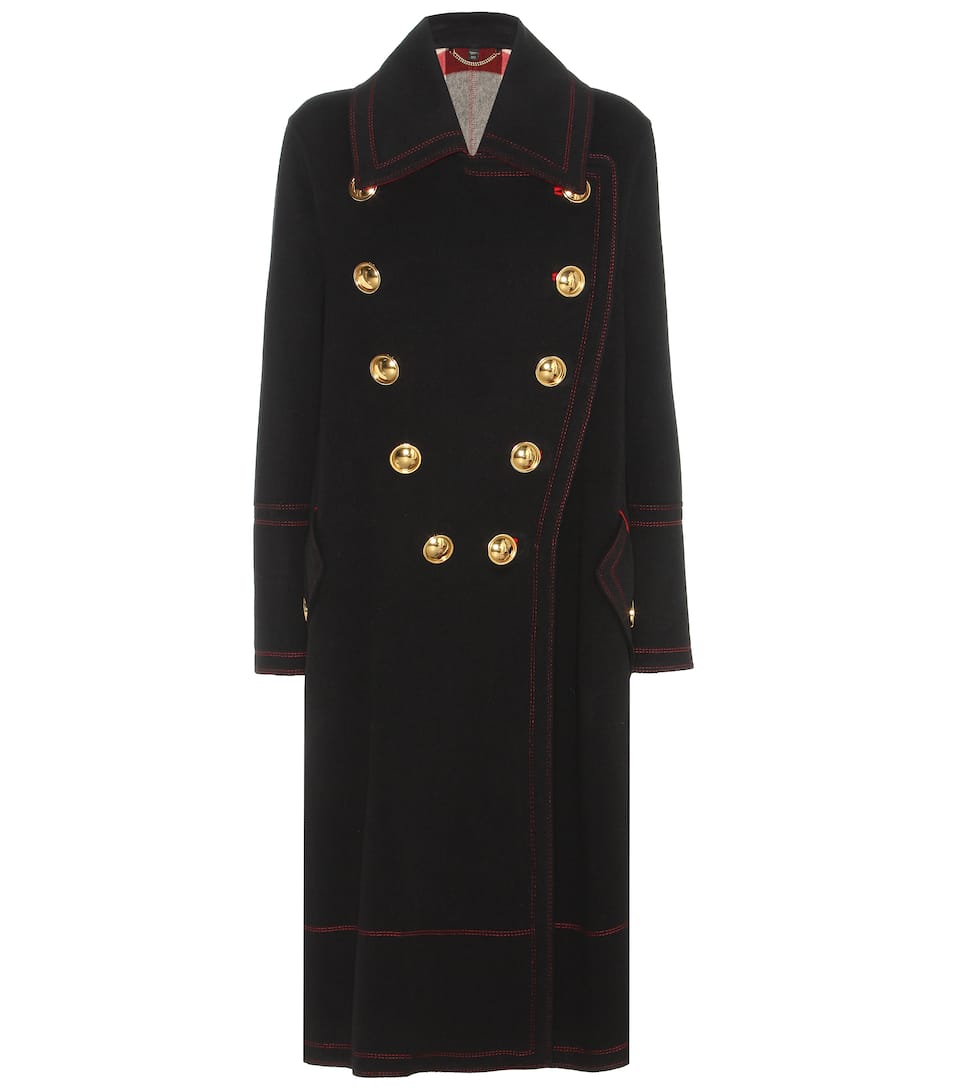 Burberry Mantel aus Wolle und Cashmere