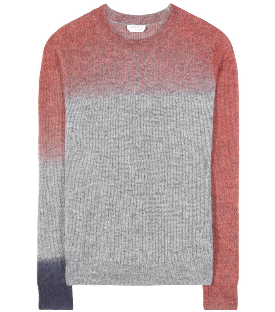 See By Chloé Pullover aus einem Wolle-Alpaka-Gemisch