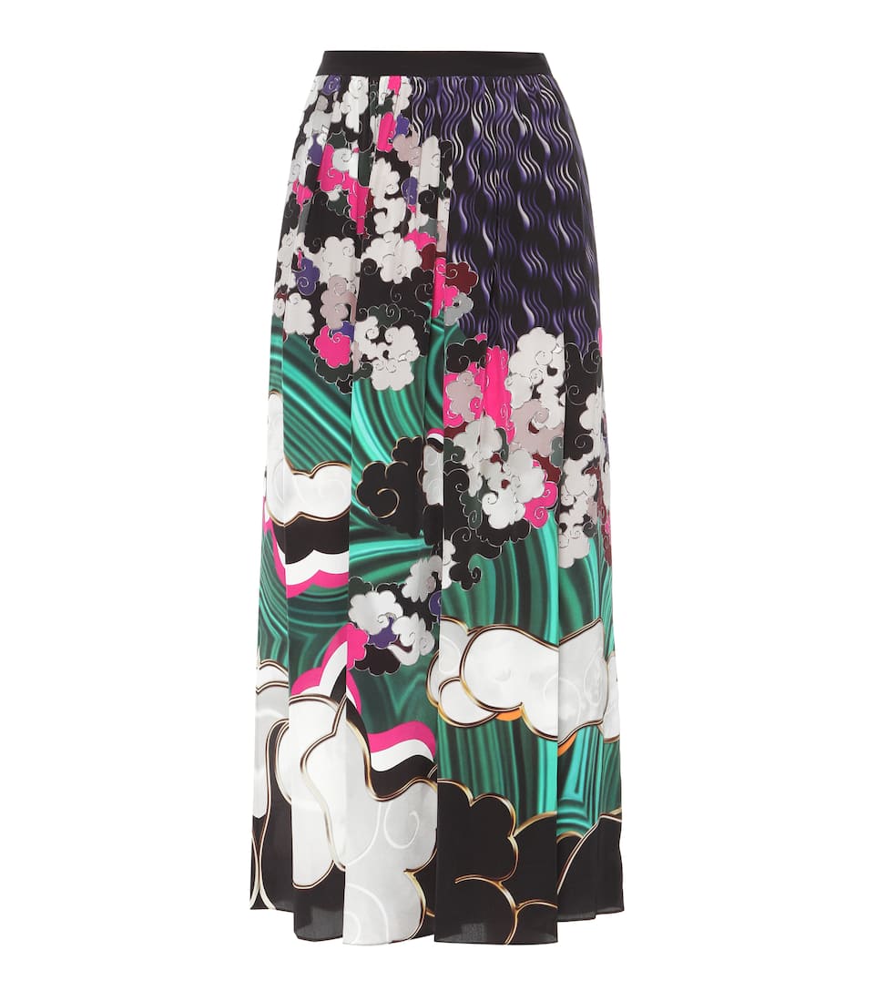 Mary Katrantzou Bedruckter Seidenrock Santhus