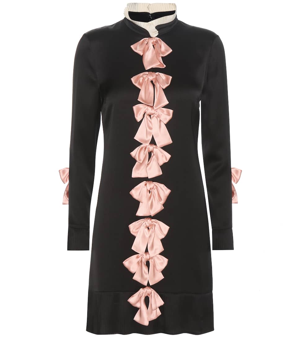 Gucci Seidenkleid mit Schleifen