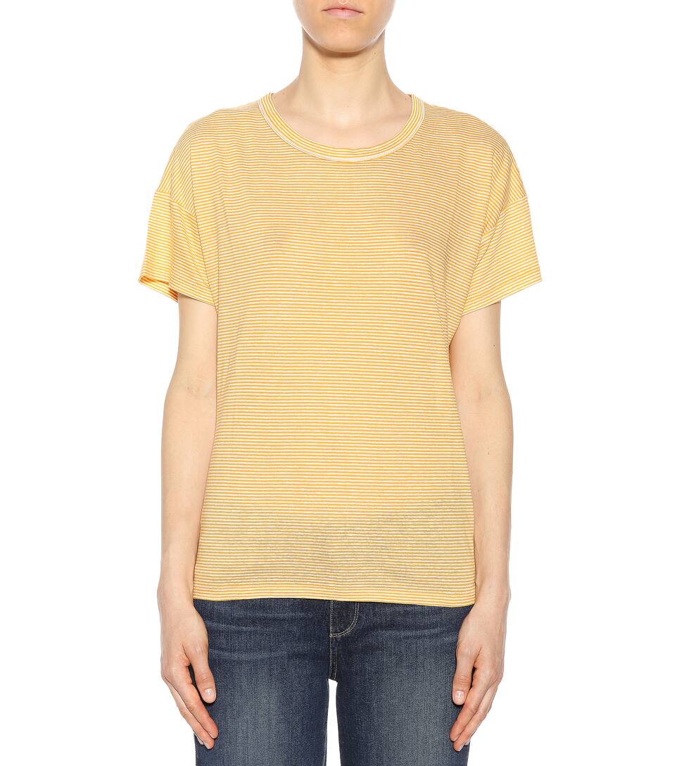 flounce sleeve knot front crop top