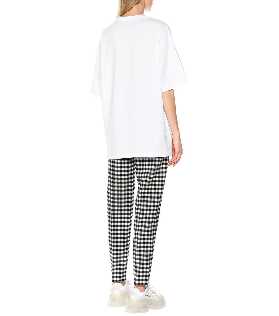 Mytheresa Artnbsp;p00366565 shirt N° Oversize Coton En T ImpriméBalenciaga uJ3KcTl1F5