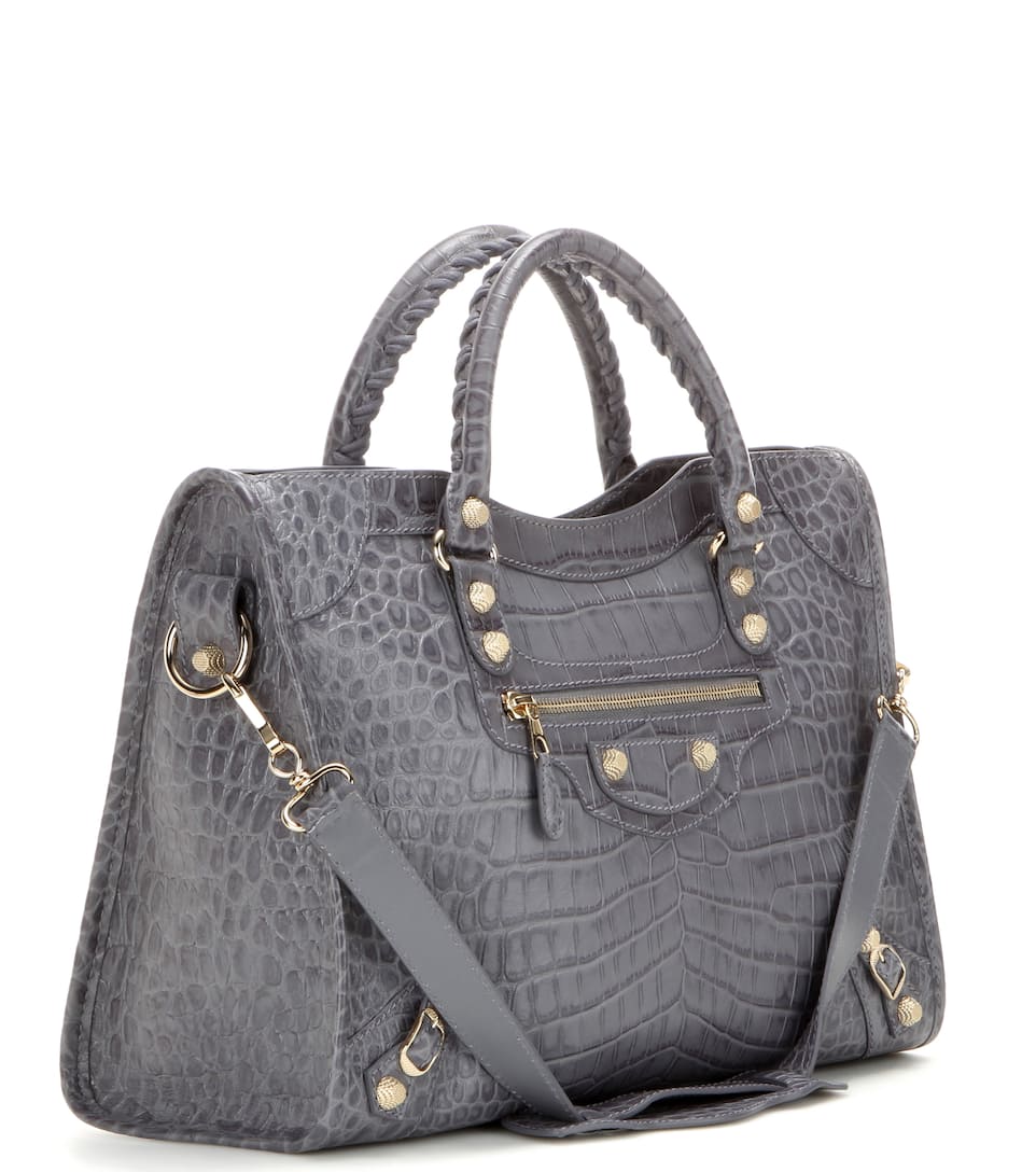 balenciaga giant 12 mini city leather tote