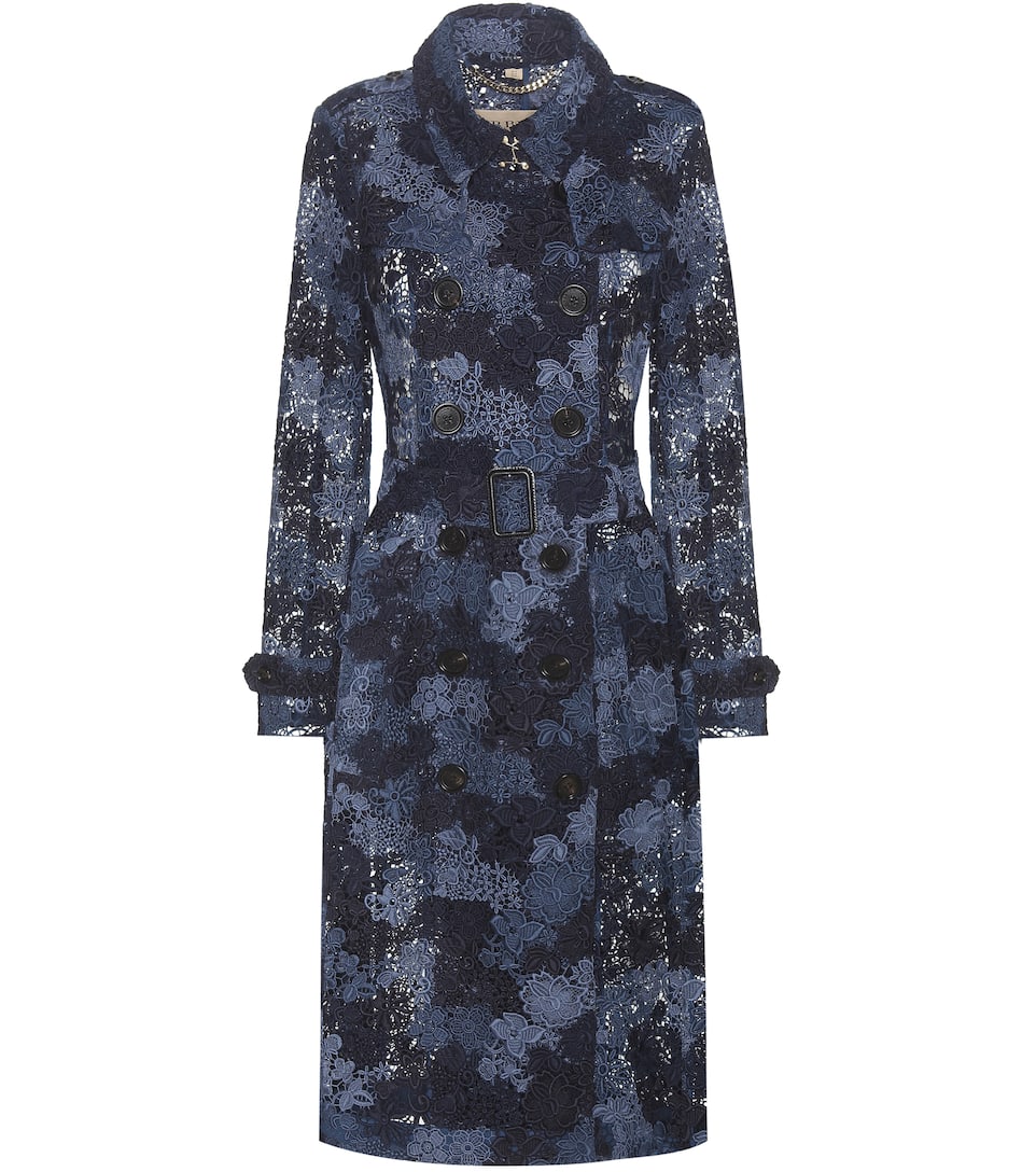 Burberry Trenchcoat aus Makramee-Spitze