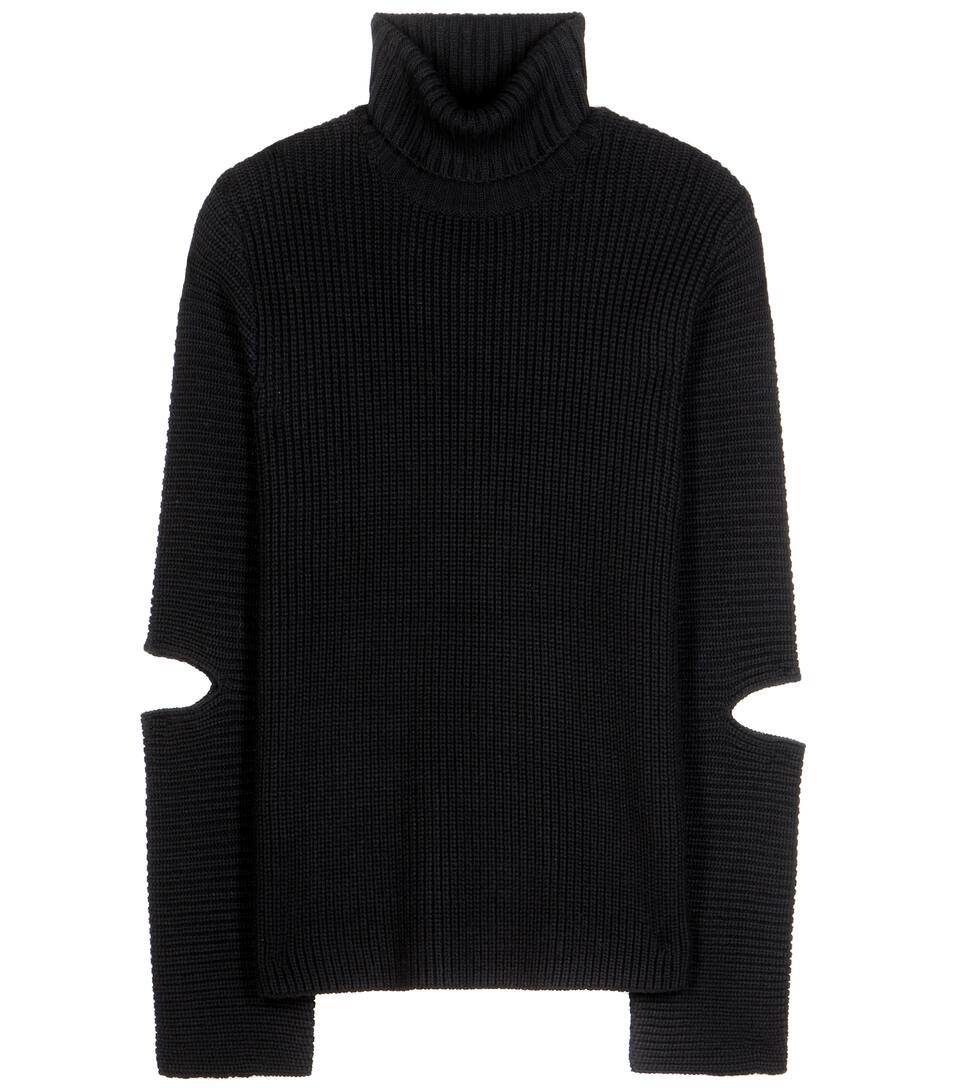 Public School Strickpullover aus Wolle und Baumwolle