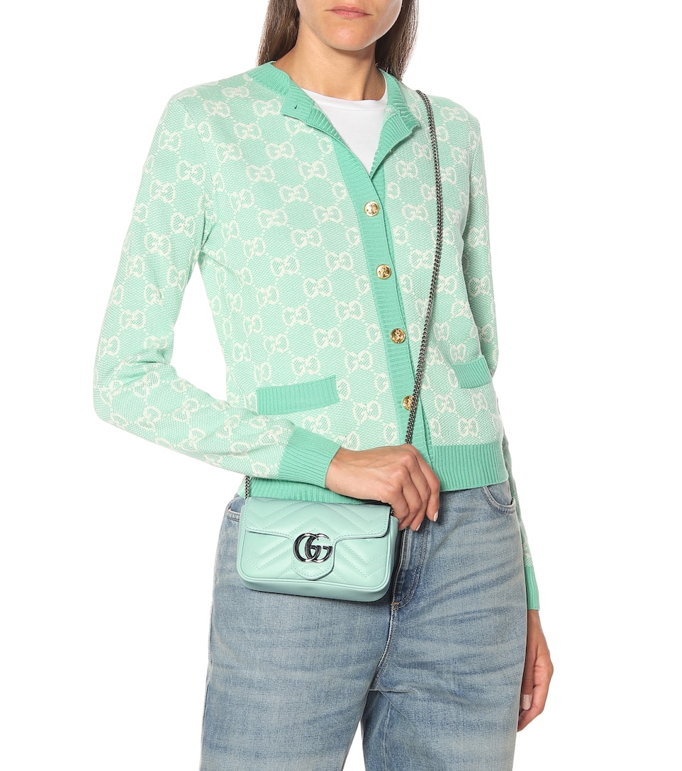 gucci marmont mint green