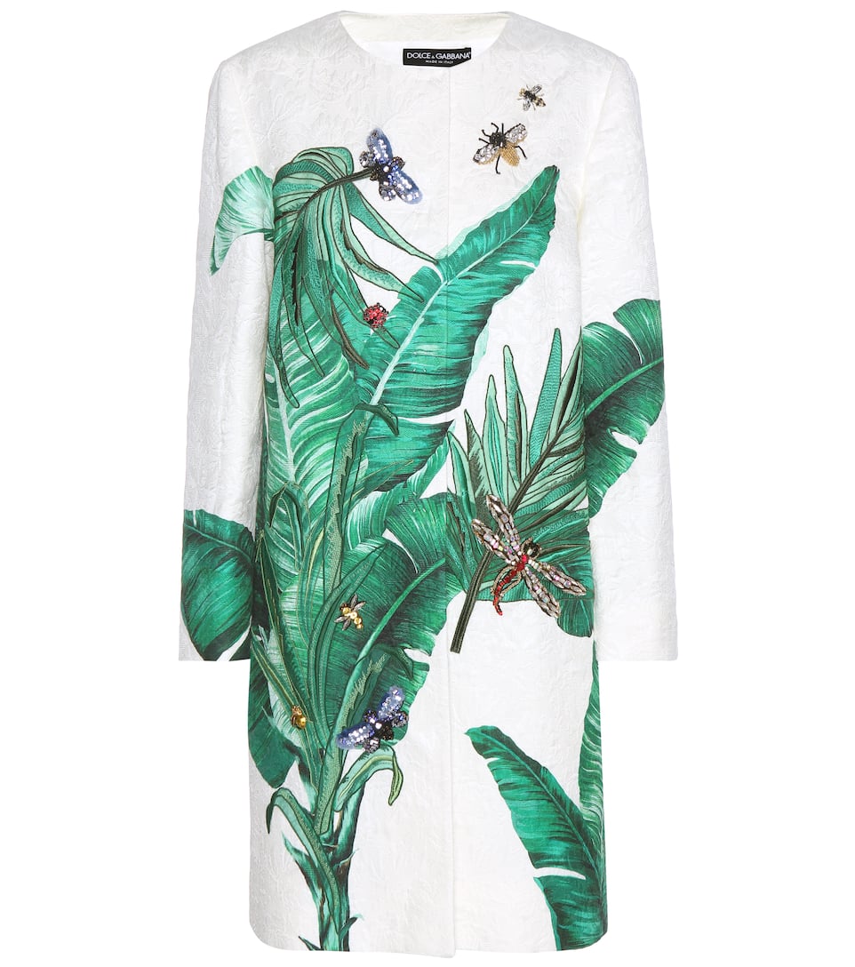 Dolce & Gabbana Verzierter Mantel aus Jacquard