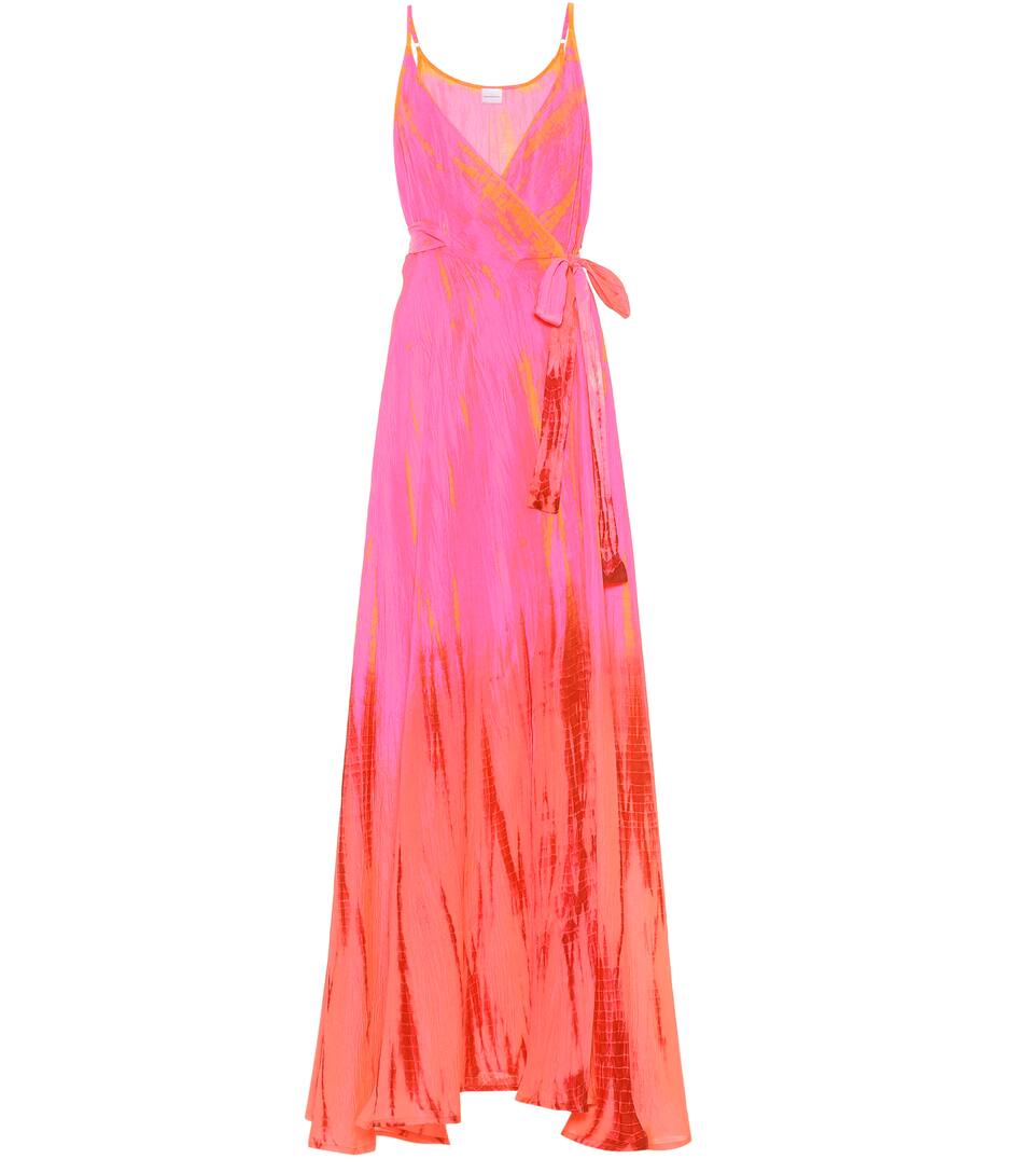 Anna KosturovaRobe Artnbsp;p00361448 Cami En N° Imprimée Longue Soie 4L35RAj