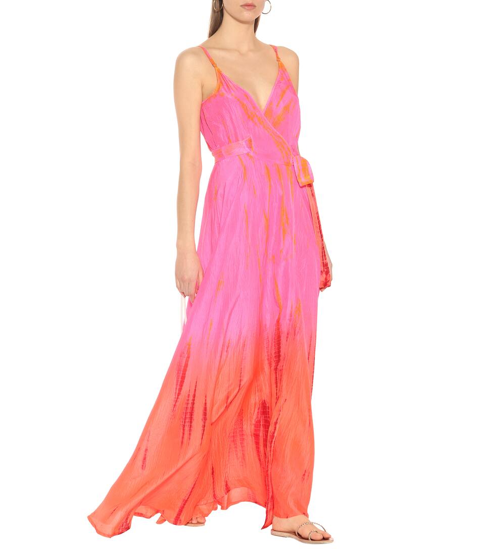 Anna KosturovaRobe Artnbsp;p00361448 Cami En N° Imprimée Longue Soie 4L35RAj