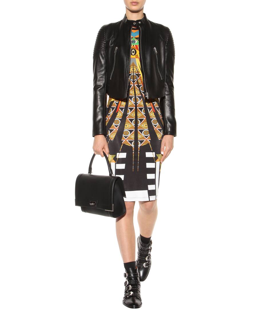 GIVENCHY EGYPTIAN PRINT DRESS, MULTICOLOURED ModeSens