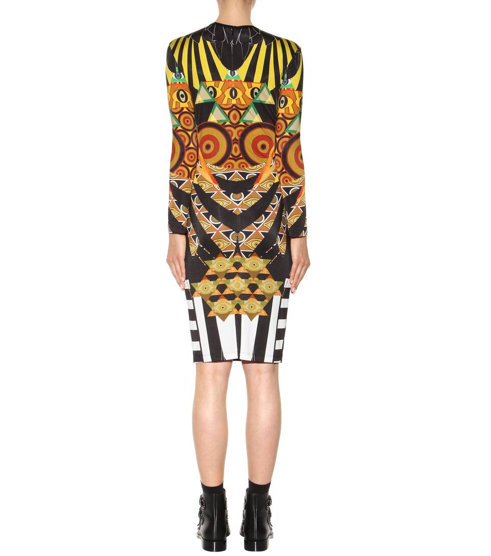 GIVENCHY EGYPTIAN PRINT DRESS, MULTICOLOURED ModeSens