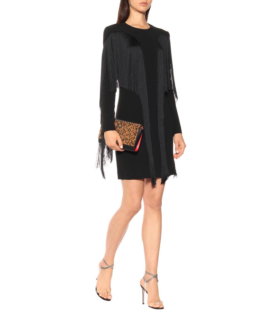 Artnbsp;p00400924 Robe Franges Crêpe À En Stella MccartneyN° xeorWECBQd