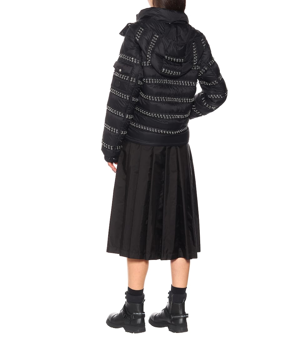 Kei Moncler Ninomiya GeniusVeste Noir 6 Nylon N° Artnbsp;p00380307 Matelassée En MzVqSpU