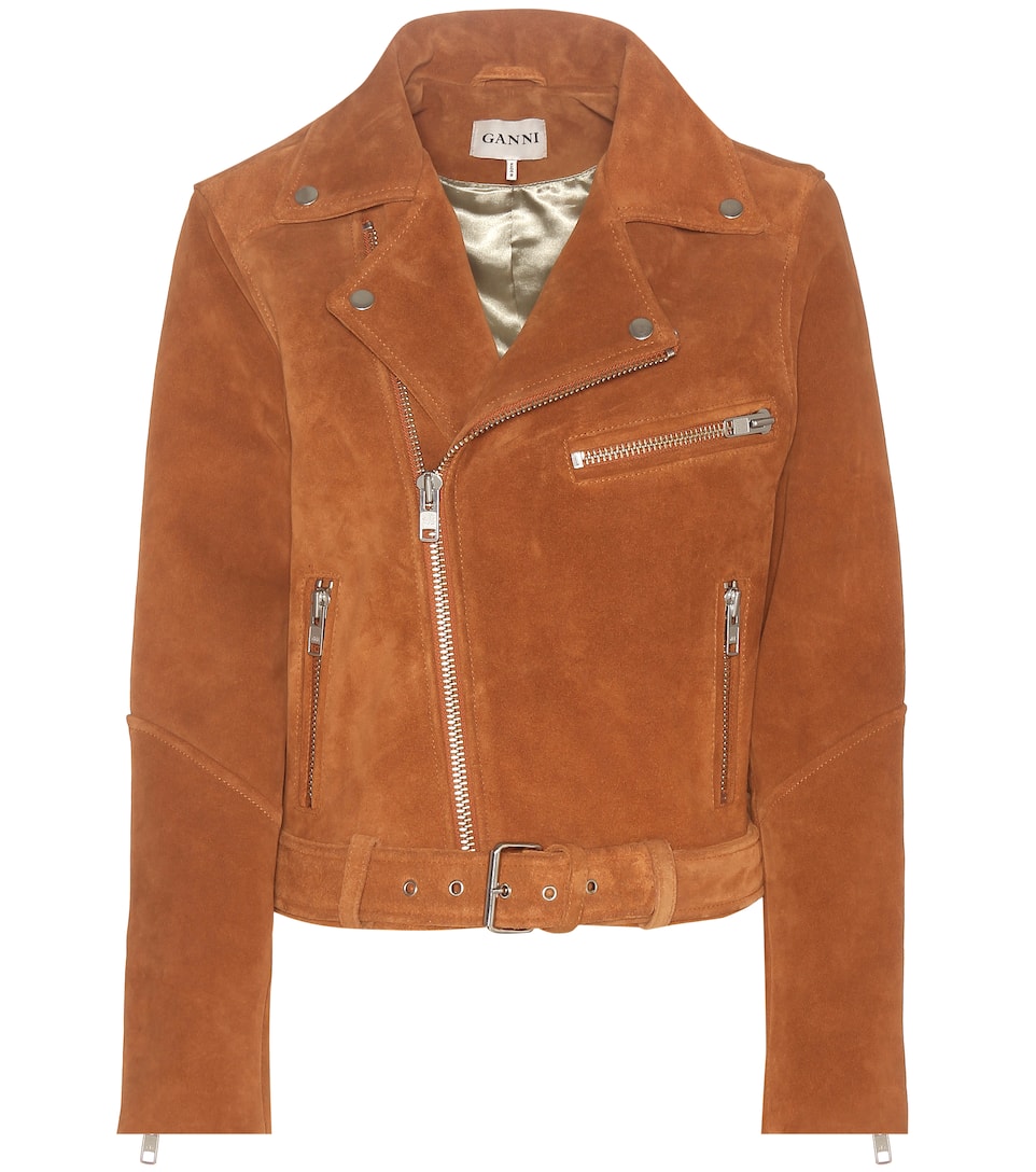 Ganni Jacke Asuka aus Veloursleder