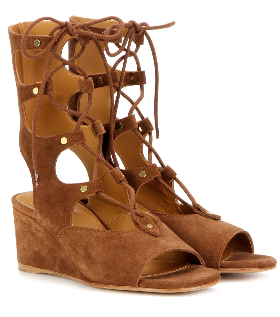 wedge gladiator sandals chlo 233 foster suede gladiator wedge sandals mytheresa wedge gladiator sandals chlo 233 foster suede gladiator wedge sandals mytheresa