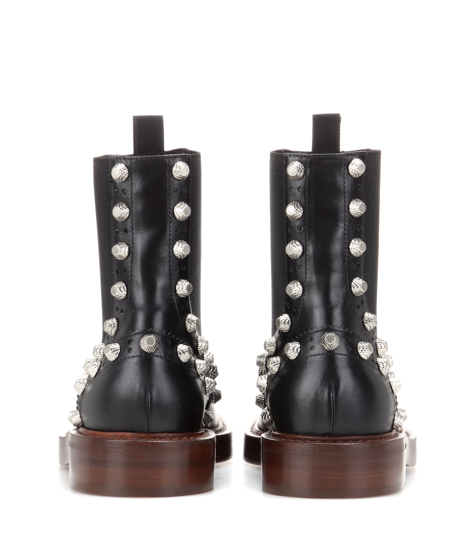 balenciaga studded boots