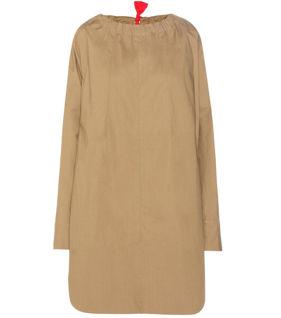 Marni Baumwollkleid aus Seersucker