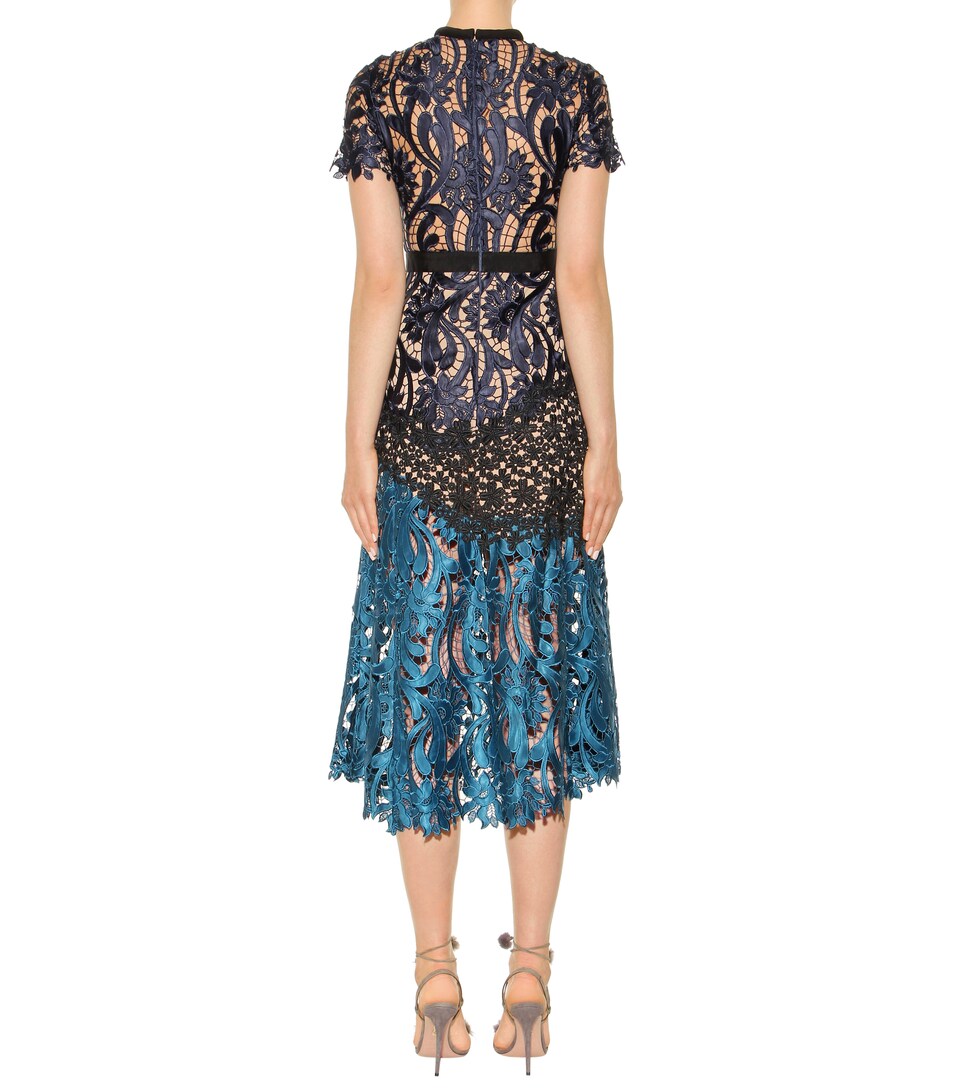 mytheresa.com - Prairie Lace Midi Dress Self-Portrait Â» mytheresa - Luxury Fashion for Women 