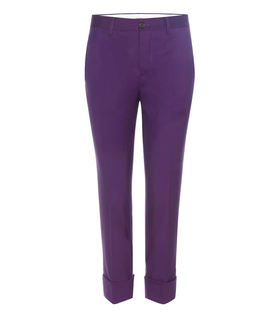 Miu Miu Hose aus einem Wollgemisch