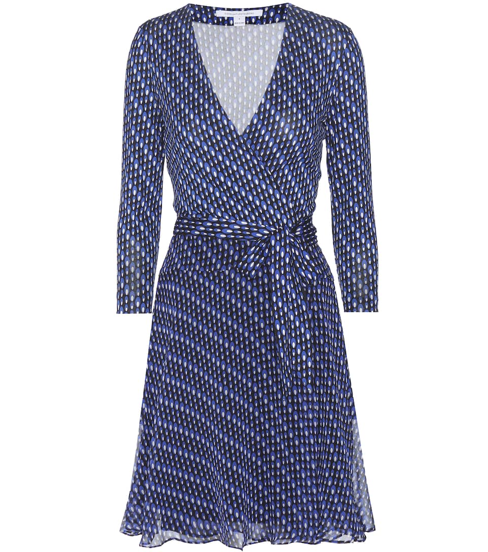 Diane von Furstenberg Seidenkleid Irina mit Print