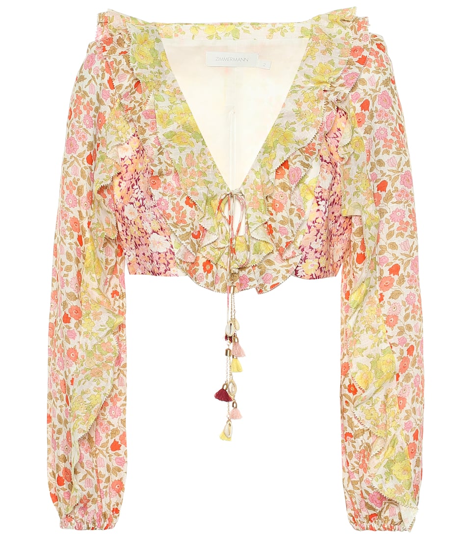 En Artnbsp;p00398685 Raccourci Top Imprimé N° Goldie LinZimmermann WEeH29DIY