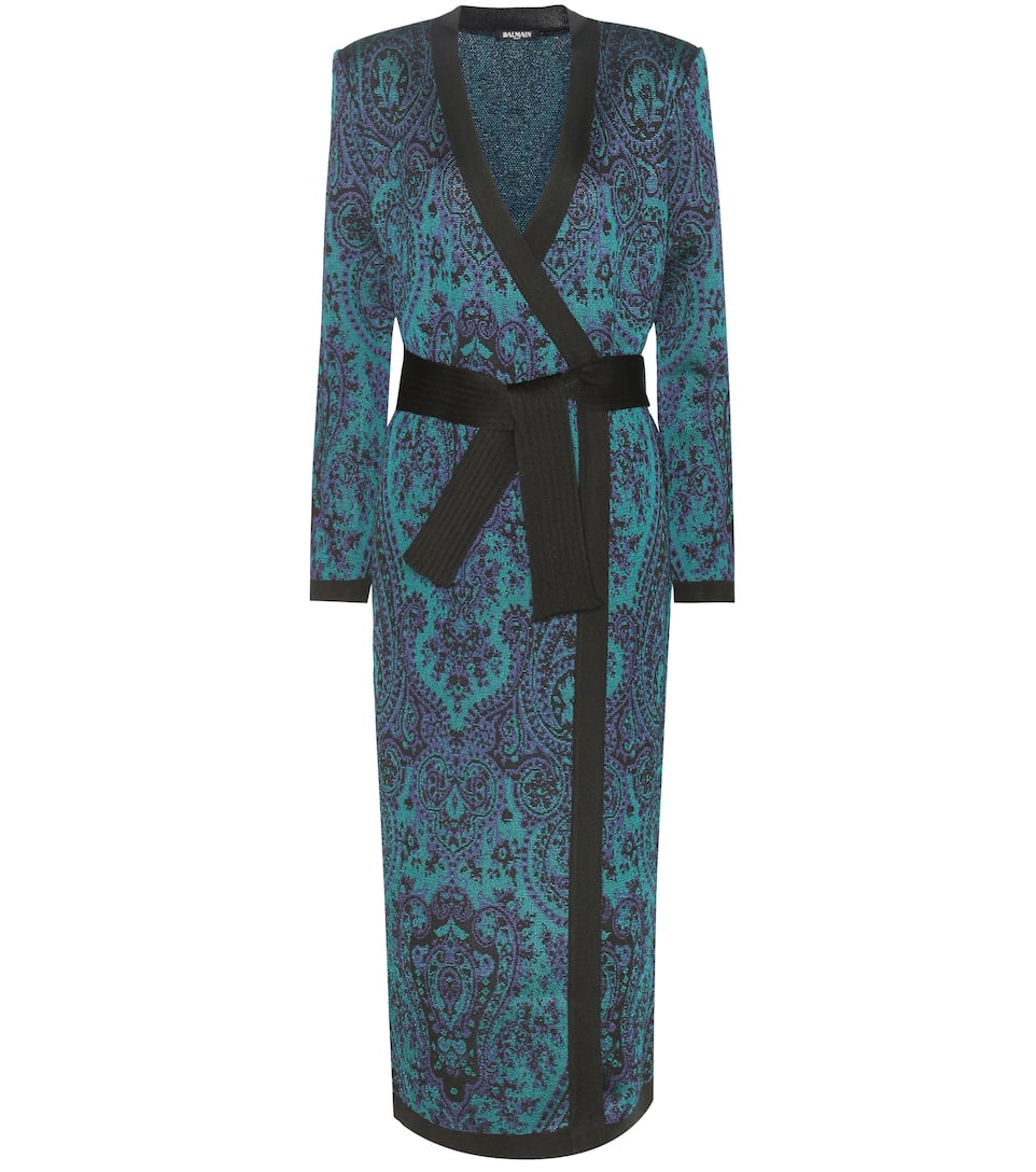Balmain Strickmantel