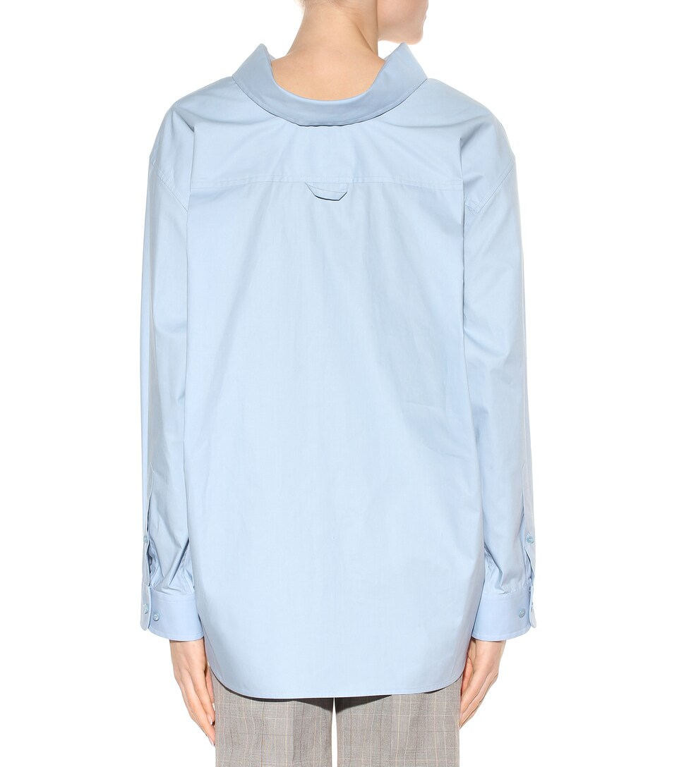 balenciaga collar shirt