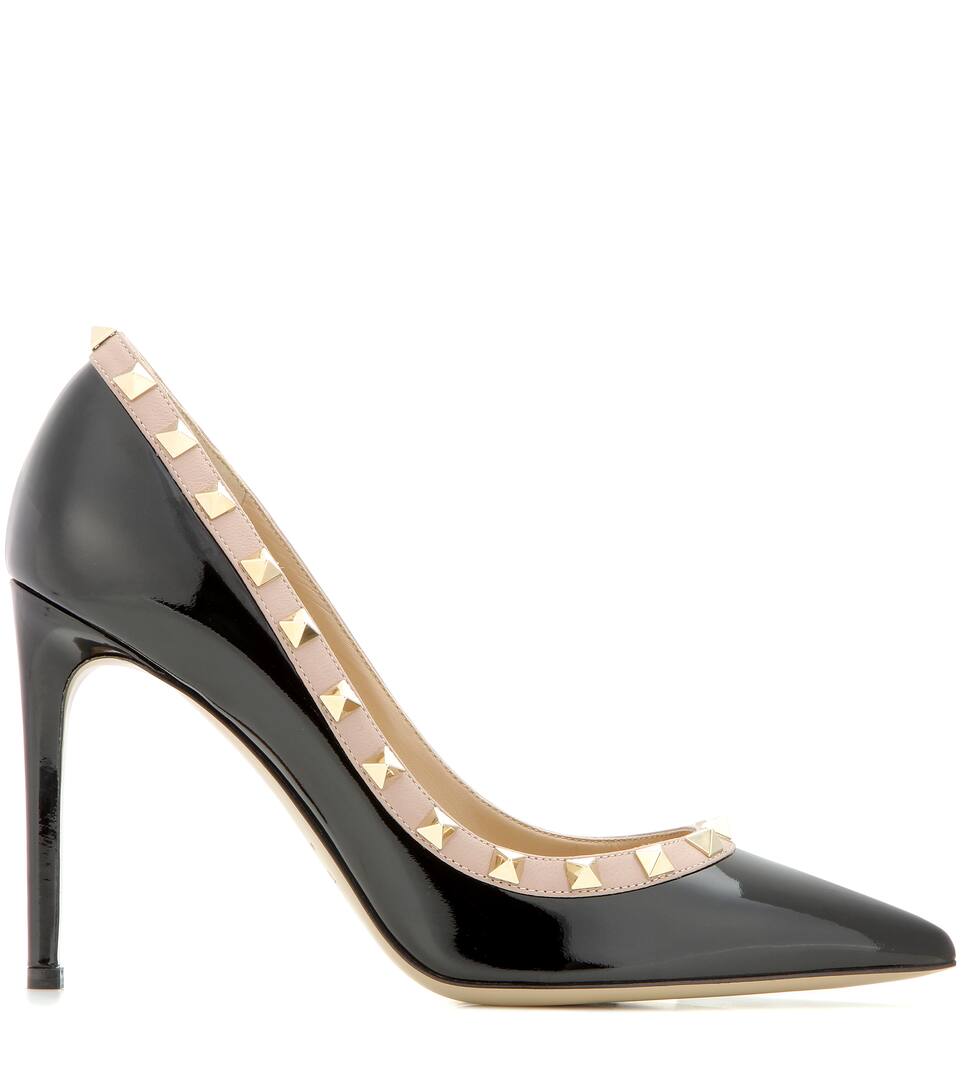 Rockstud ValentinoGaravani Escarpins N° Verni En Cuir Artnbsp;p00210110 XZOwiuPkTl
