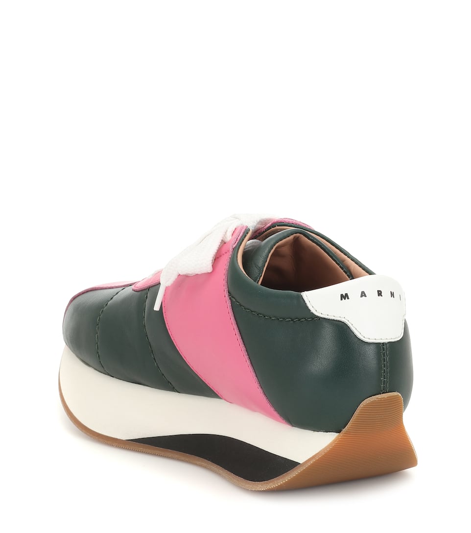 Artnbsp;p00393435 Baskets Foot À MarniN° Plateforme Cuir Big En vnO0mNw8