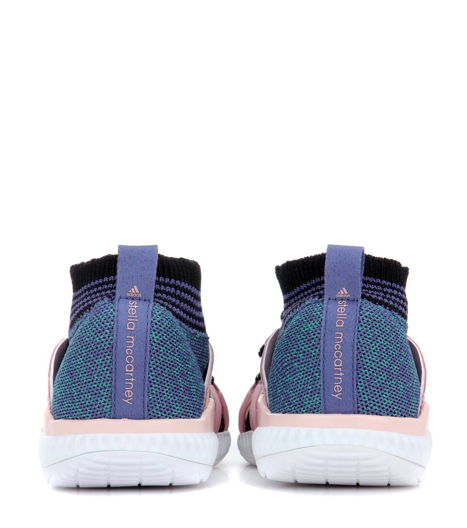 ADIDAS BY STELLA MCCARTNEY Crazymove Bounce Trainer, White/Black/Plum