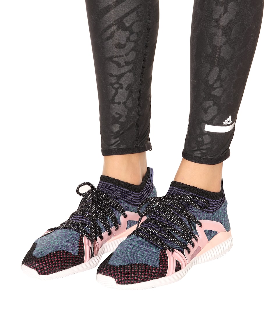 ADIDAS BY STELLA MCCARTNEY Crazymove Bounce Trainer, White/Black/Plum