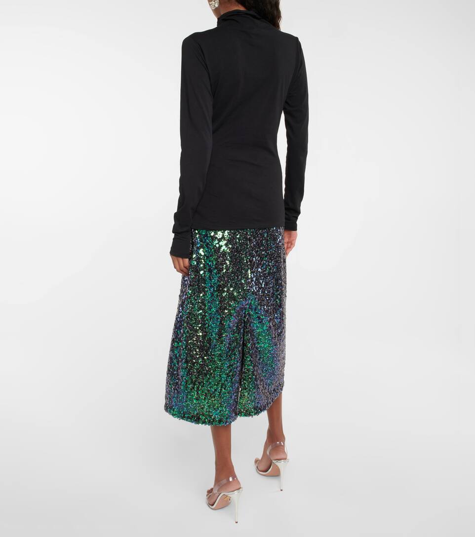Artnbsp;p00293315 À VelvetT shirt Col Roulé De En Coton Stretch N° Jersey Talisia CxroedBW