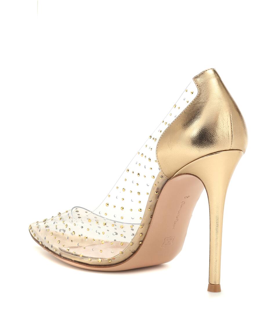 Exclusivité OrnementsGianvito En Cuir – Escarpins N° À Rossi Plexi Artnbsp;p00411297 105 WD9eE2IYH