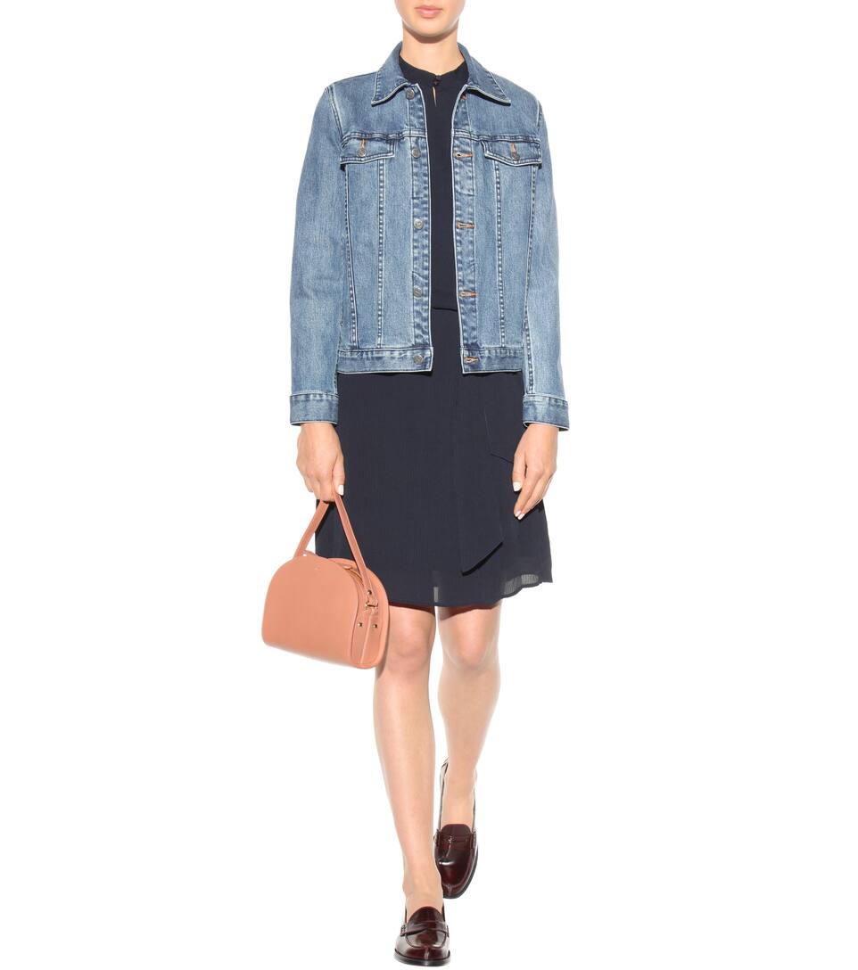 A.P.C. Blouson Brandy Denim Jacket, Iedigo Delave ModeSens