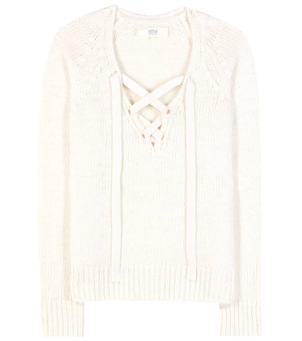 Vanessa Bruno Athé Strickpullover aus einem Alpaka-Wollgemisch