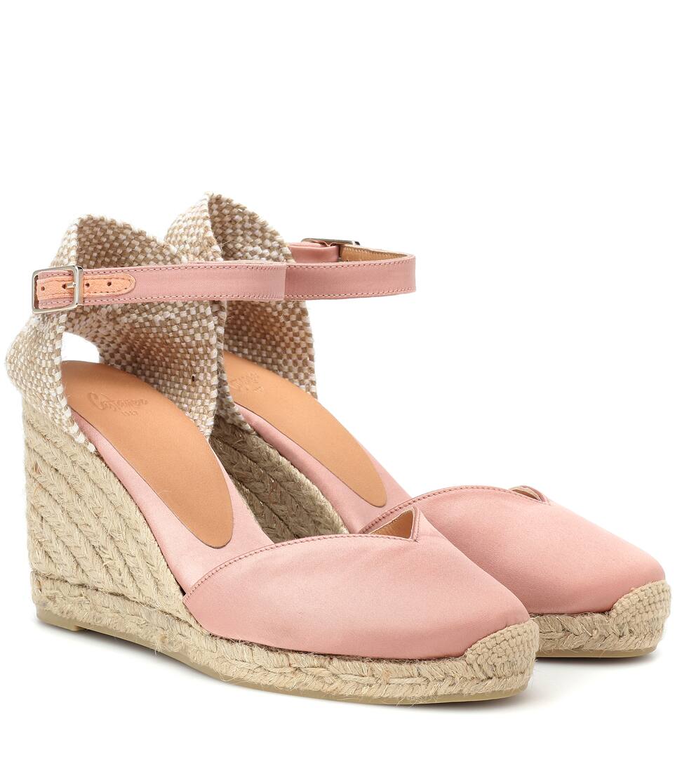 CastañerEspadrilles Compensées Chiarita Satin N° Artnbsp;p00354728 En LSUpMqzGjV