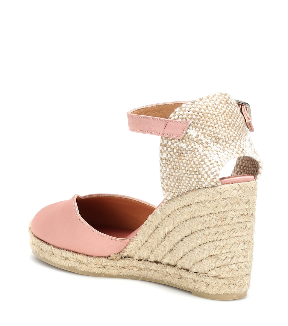 CastañerEspadrilles Compensées Chiarita Satin N° Artnbsp;p00354728 En LSUpMqzGjV