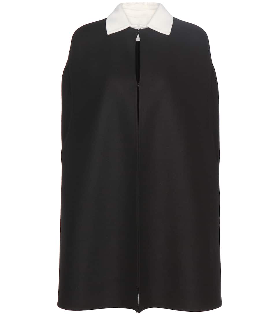 Valentino Cape aus einem Schurwoll-Angora-Gemisch