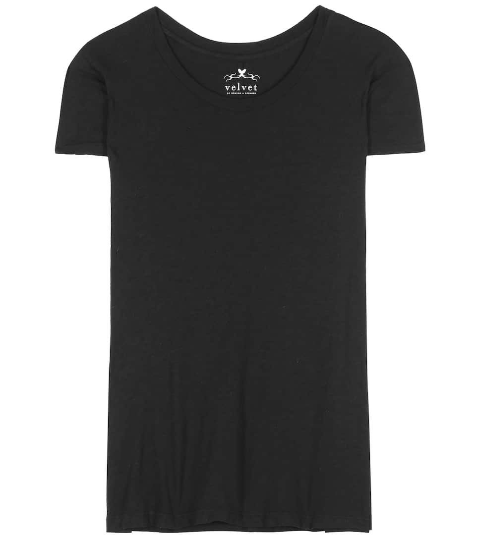 Velvet Baumwoll-T-Shirt Odelia